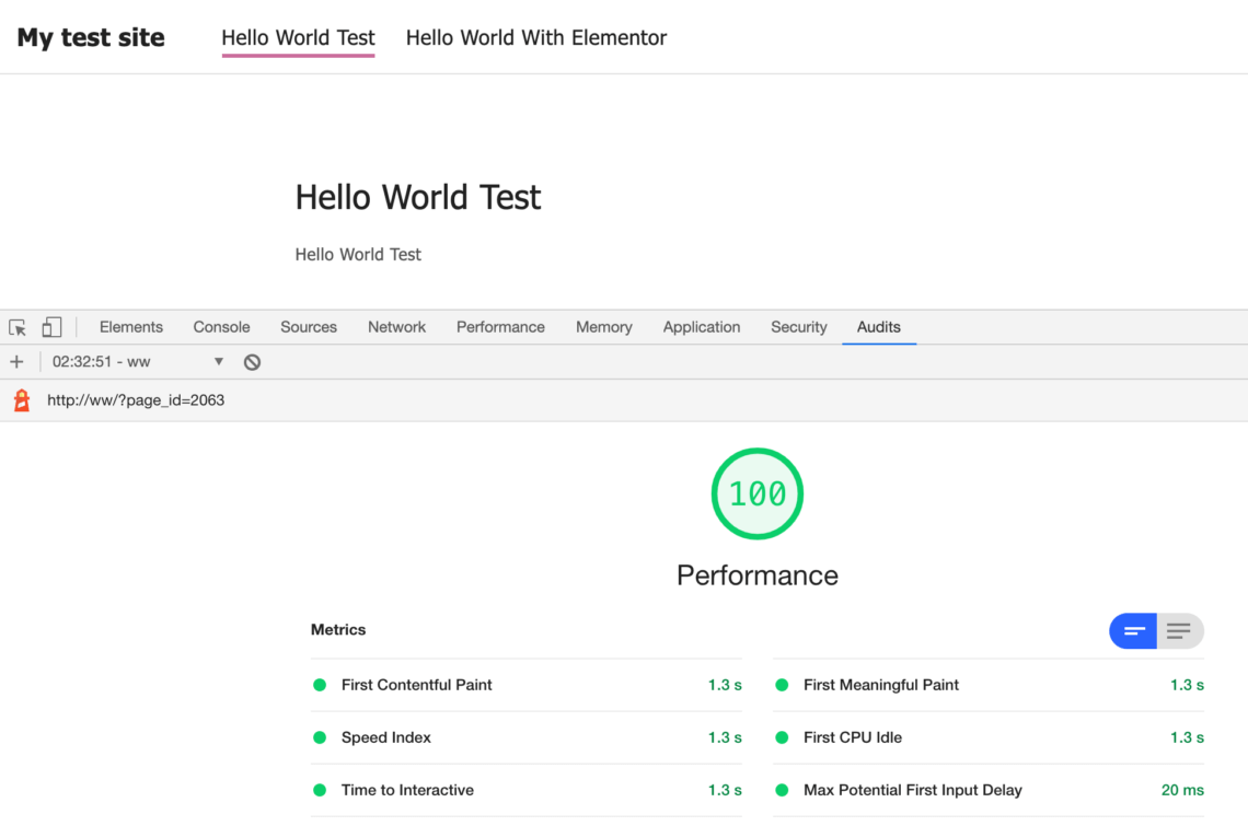 Elementor Wordpress Page Builder Speed Test - Smallest and Fastest ...