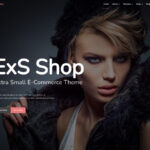 Meet ExS Shop theme - fastest WooCommerce theme for online shop and e-commerce