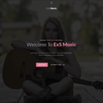 Meet ExS Music fastest WordPress Theme
